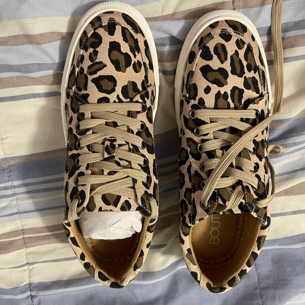 Leopard sneakers